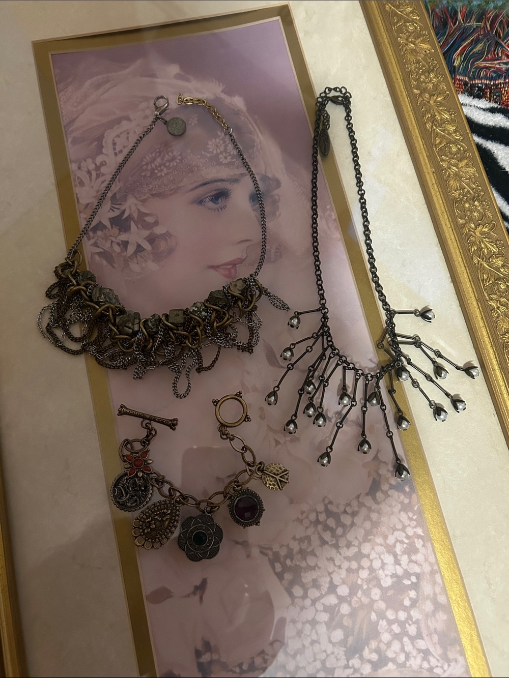 Gemma Redux,  Plunder Necklace , Lucky Brand bracelet